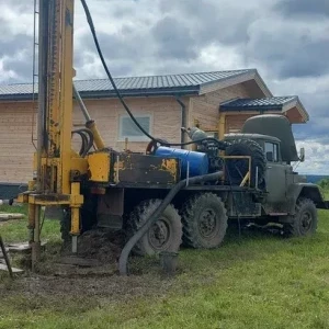 Бурение артезианской скважины в деревне Власьево Луховицкого района
